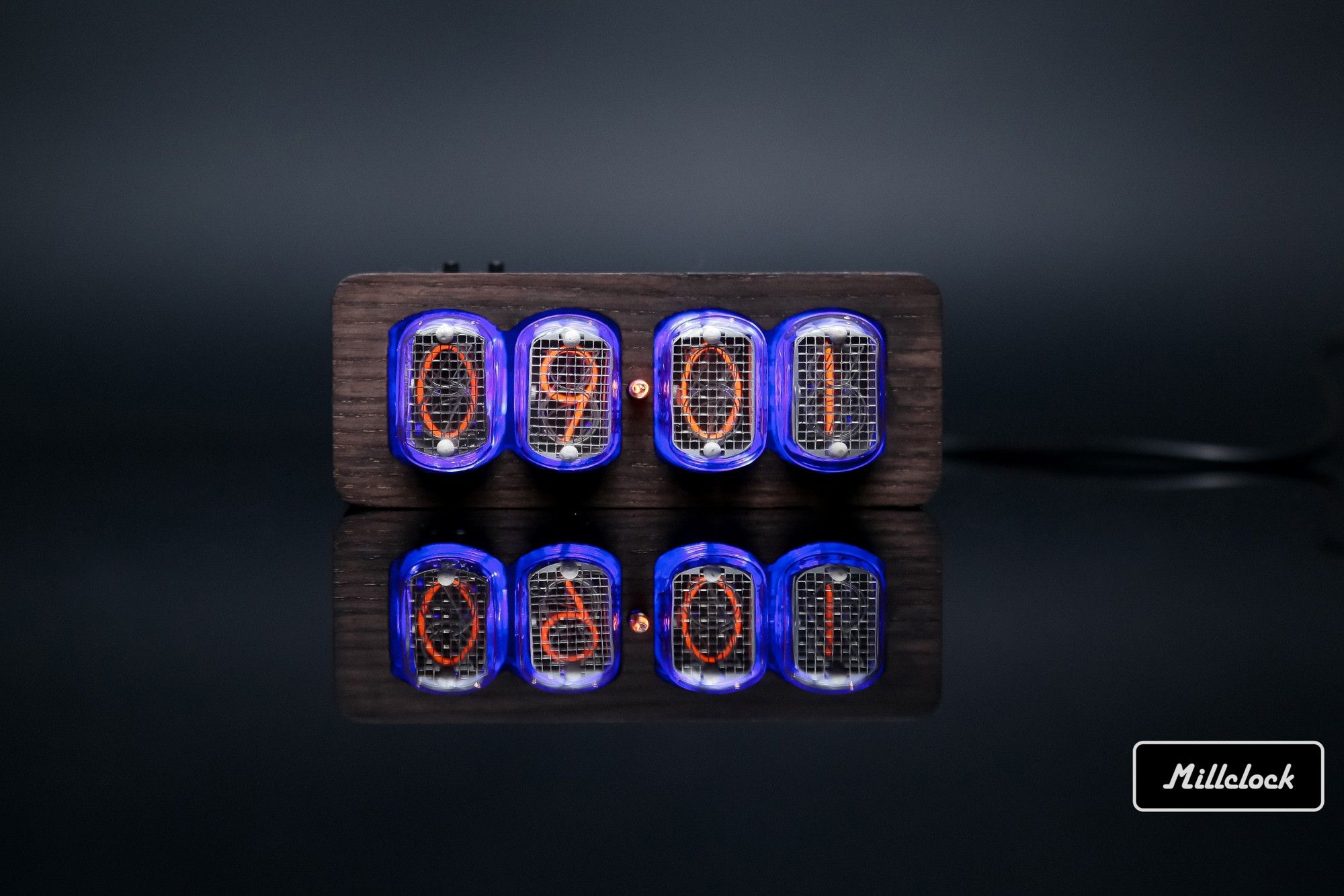 Best gift. Details about   Nixie Tube Clock IN-12 Retro Vintage steampunk Wood enclosure 